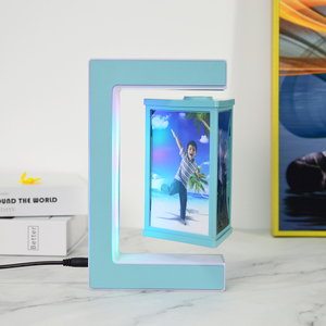 2025 नवीनता प्रौद्योगिकी एब्स चुंबकीय फ्लोटिंग पिक्चर फ्रेम लेवेटिंग प्लास्टिक फोटो फ्रेम, होम ऑफिस सजावट उपहार के लिए - Product Image 5