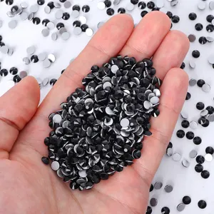 SS3-SS50 Bulk Rhinestones Wholesale Glass Rhinestones Flat Back Non Hotfix Glitter Diamond Stone For Garment Nail ArtT