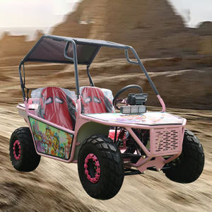 Kart électrique tout-terrain parent-enfant 1000W à transmission par arbre, quatre roues, pour plage et extérieur - Product Image 5