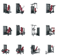 Machine à Élévation Latérale des Épaules de Haute Qualité Série SM LF, Équipement de Fitness pour Salle de Sport, Prix d'Usine, Réglable, Acier, Charge par Broche