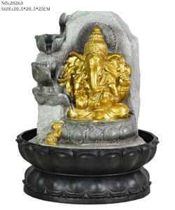 Petite <span class=keywords><strong>fontaine</strong></span> de <span class=keywords><strong>bouddha</strong></span> indien créatif, <span class=keywords><strong>fontaine</strong></span> de <span class=keywords><strong>d</strong></span>écoration intérieure, <span class=keywords><strong>fontaine</strong></span> de cascade <span class=keywords><strong>d</strong></span>'eau avec lumières LED - Product Image 5