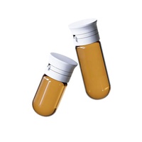 Flacon en verre ambré pour pénicilline, 1,5 ml, 2 ml, 3 ml, 5 ml, blindé contre la lumière, mini flacon en verre pour sérum facial, échantillons de soins de la peau