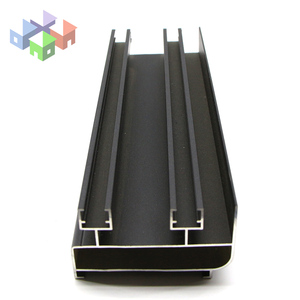 Profils en aluminium gris graphite pour fenêtres et portes, extrusion de profilés en aluminium pour <span class=keywords><strong>Maurice</strong></span> - Product Image 4