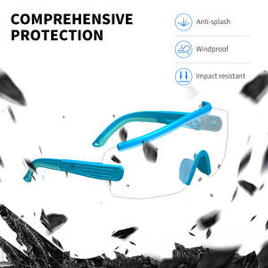 NICESEEM K37-UV400 ANSI Z87.1認証済み安全メガネ＆ゴーグル（サイドシールド付き、目の保護用） - Product Image 2