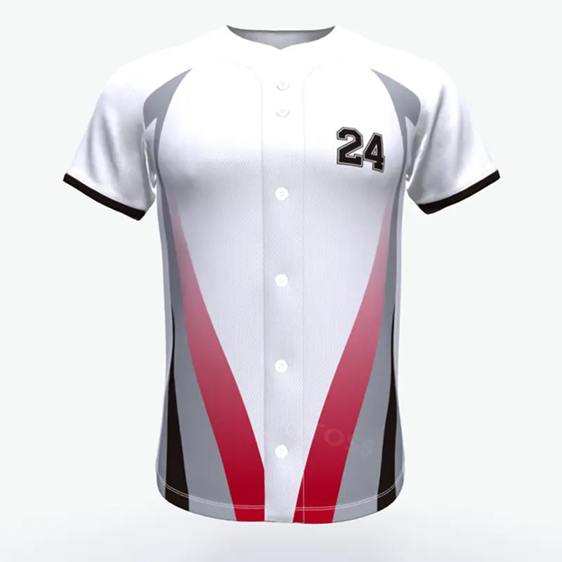 Hot Selling Custom Jersey Honkbal Softbal Kleding Sport Shirts Mannen Kleding Gesublimeerd Borduurwerk Honkbal Jersey