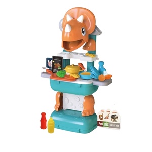 Jouets <span class=keywords><strong>de</strong></span> <span class=keywords><strong>cuisine</strong></span> pour enfants, 43 pièces, portable, non toxique, valise dinosaure, jeu <span class=keywords><strong>de</strong></span> rôle, jeu <span class=keywords><strong>de</strong></span> <span class=keywords><strong>cuisine</strong></span> - Product Image 1