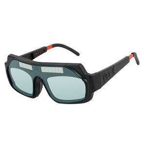 نظارات لحام ذاتية التعتيم مضادة للوهج بألوان حقيقية، درجة حماية DIN 11، تصميم محمول، خوذات لحام قوية - Product Image 1