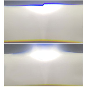 Nuova Lente Proiettore <span class=keywords><strong>LED</strong></span> PL3 <span class=keywords><strong>55W</strong></span> 12000LM con Ventola, Senza Perdite, per Fari Auto <span class=keywords><strong>H7</strong></span>/H4, Montaggio Universale - Product Image 5