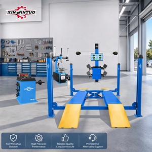 Paquete de Equipos para Servicio de Neumáticos Xinjintuo, Solución para Taller Automotriz con Alineador 3D, Cambiador, Balanceador y Elevador, Certificación CE - Product Image 1