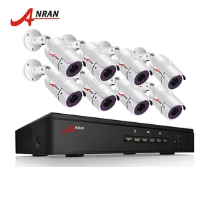ANRAN Usine Fournisseur Pas Cher POE NVR HD 3MP Caméra IP Kit 8 Canaux de Surveillance de La Sécurité À La Maison Système
