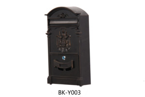 핫 세일 독립형 주조 알루미늄 우편함 전통 디자인 스타일 야외 커뮤니티용 - Product Image 3