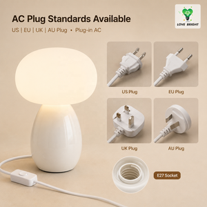 <span class=keywords><strong>Lampe</strong></span> <span class=keywords><strong>de</strong></span> table à <span class=keywords><strong>globe</strong></span> en <span class=keywords><strong>verre</strong></span> à brancher, alimentée par courant alternatif, E26, simple, flexible, réglable, lumière décorative <span class=keywords><strong>de</strong></span> <span class=keywords><strong>chevet</strong></span> pour la chambre à coucher, décoration <span class=keywords><strong>de</strong></span> la maison - Product Image 2