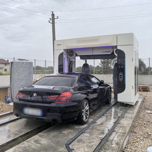 Gas Station Tunnel <b>Car</b> Washing <b>Machine</b> With Air Drying Automatic <b>Car</b> Washing <b>Machine</b> M-LM535 Gasoline Power Operates Efficiently - Product Image 2