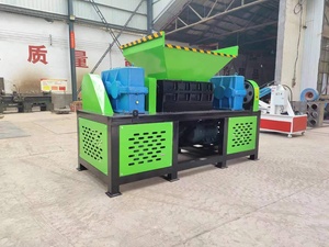 Machine de déchiquetage pour déchets métalliques, bois, verre, plastique, aliments pour animaux, céréales, pneus, réservoirs, acrylique, recyclage, déchets - Product Image 3