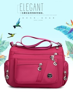 Bolso de Hombro Impermeable de Nailon para Mujer, Bolso Cruzado Informal - Product Image 5