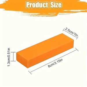 Borrador de cal fácil de usar, herramientas de limpieza para el hogar y la cocina, cepillo para óxido de inodoros y baños, removedor de óxido para vidrio de baño - Product Image 4