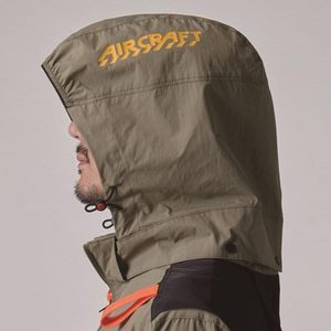 Blouson unisexe BURTLE AC2081 Air Craft noir taille 35 coupe-vent polyester/rayonne fermeture éclair printemps/été fitness - Product Image 3