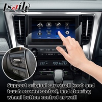Caja de interfaz de navegación automática Carplay inalámbrica Android para Toyota Alphard Vellfire con 2018-2022 por Lsailt