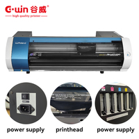 Impresora/Cortadora de Inyección de Tinta Automática Roland BN-20 Usada con Soporte, Impresora de Tinta Eco Solvente Rollo a Rollo para Impresión en Vinilo