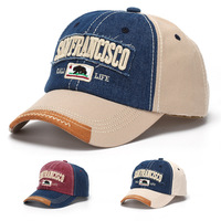 Nueva Gorra de Béisbol de 6 Paneles de Algodón 100% con Bordado de Oso Polar Envejecido, Personalizada, Ajustable y con Detalles Metálicos Desgastados