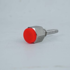 ข้อต่อสายไฮดรอลิกแบบใช้ซ้ำได้ ทำจากสแตนเลส ทนแรงดันสูง แบบ JIC ตัวผู้ แปลงจาก BSP เป็น JIC - Product Image 2