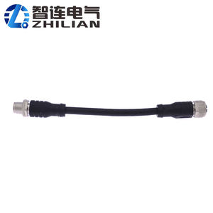 방수 CAT6A M12 이더넷 케이블 IP67 등급 10GB/s 8핀 X-코드 RJ45 커넥터 - Product Image 6