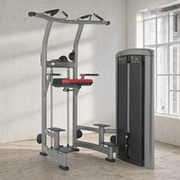 Machine professionnelle de musculation à charge guidée pour tractions et dips, idéale pour les exercices des bras – Prix de gros