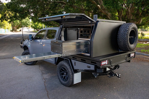 Thùng xe tải bằng nhôm, mui xe tải hai cabin, hộp dụng cụ bằng nhôm cho xe tải - Product Image 4