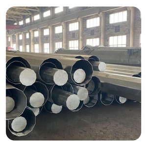 JSHG Fabricant de poteaux d'éclairage de mât de 15 mètres de haut pour l'ingénierie d'éclairage communautaire - Product Image 4