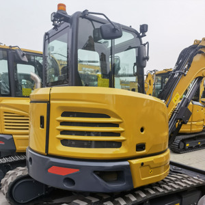 5 Ton <b>Mini</b> Excavator CE Cheap Price Small 5t New Motor Bagger Digger Without Cabin - Product Image 1