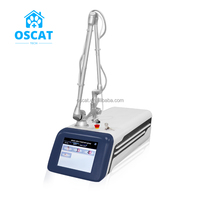 Machine à laser fractionné au CO2 OSCAT Vet avec six bras de guidage articulés, portée de balayage de 20 mm, équipement vétérinaire pour hôpital vétérinaire