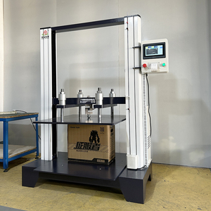 Machine d'essai de compression 1000 kg 2000 kg Testeur de compression de carton avec espace d'essai de 1200x1200x1200 mm pour les tests de colis lourds - Product Image 4