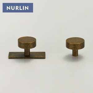 Nurlin fleur <span class=keywords><strong>de</strong></span> glace en laiton Antique en laiton massif avec traitement <span class=keywords><strong>Vintage</strong></span> rond décoratif fond armoire meubles portes boutons - Product Image 6