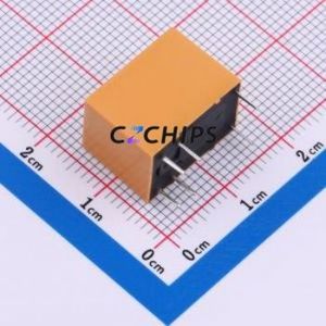 JY4100F-S-DC12V-C Signal Relay Through hole,15.5x10.5mm Relay 12V 1 Changeover: 1C (SPDT-Changeover)::: 6 3A-250VAC/3A-30VDC - Product Image 2