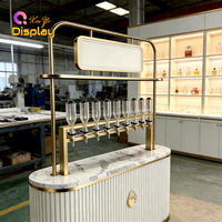 Sistem Sampling Parfum Ramah Lingkungan Terintegrasi LED di Konter Bar Parfum Grosir Meningkatkan Pengalaman Pelanggan Toko Ritel Showroom