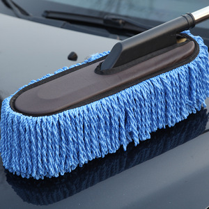 Chongteng Balai de lavage de voiture, grande brosse à cire, dépoussiéreur de voiture extensible, outil de nettoyage - Product Image 1