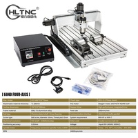Course 210*300*60mm 1100 tr/min 3020 300W ER11 4 axes CNC routeur Machine Mini CNC routeur CNC routeur Machine pour bois