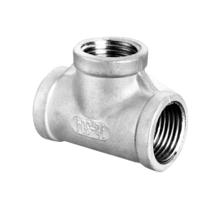 DN6/DN8/DN15/DN25 nam + Nam + Nữ ren 3 cách TEE t Ống lắp 1/4 "1/2" 3/4 "1" 1 "1-1/4" BSP ren 304 thép không gỉ - Product Image 4