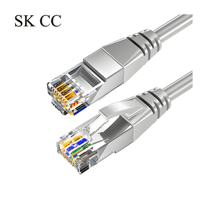 Cable Ethernet SK de 8 Hilos de Alta Calidad, Cable de Red LAN de 10 Gbps, Cable de Conexión Delgado para Europa, Polonia, Router de 8 Líneas, HDTV - Product Image 1