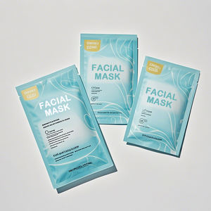 كيس قناع للوجه مسطح 3 جوانب ومطبوع حسب الطلب - Product Image 3