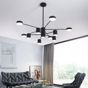 Lámparas Led Modernas y Sencillas, Luces Nórdicas para Dormitorio y Sala de Estar, Iluminación Personalizada para Comedor y Hogar - Product Image 3