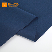 Tissu en polyester viscose élasthanne teint en fibre, tissu extensible à haute résistance des couleurs, tissu tissé pour costume et pantalon pour homme