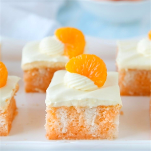 เค้กป๊อปซิเคิลรสส้มหวานๆ ขนมหวานฤดูร้อน สูตรทำฟรอสติ้ง ของเล่นพีวีซีรูปผลไม้ส้ม ของตกแต่งร้านเบเกอรี่ - Product Image 4