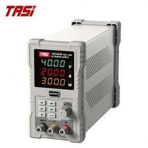 Alimentation CC programmable TASI TDC4020 40V 20A pour laboratoires, large plage, connexion RS232 USB PC, 110V pour usage industriel - Product Image 3