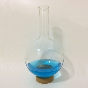 1000 ml química de laboratorio de vidrio borosilicato frasco de hervir redondo inferior - Product Image 3