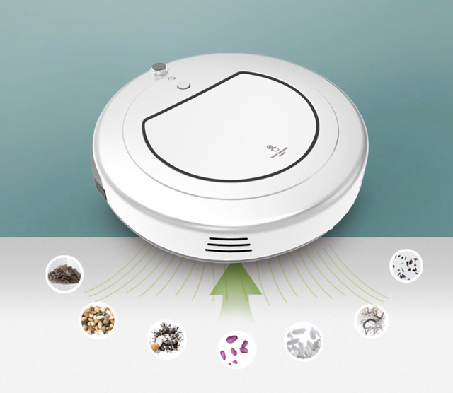 DWI Robot Vacuum Cleaner Smart Vacuum Cleaner Automatic Dust Removal Sweeper Auto Rechargeable  Dry Wet Vacuum Cleaner Machine