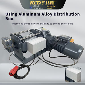 כננים תעשייתיות כננות הרמה ומשיכה חשמליות במשקל 1.5 טון עם מגביל גובה ומנוע בלם אלקטרומגנטי - Product Image 4