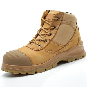 SFB66 724 Tactical <b>Hiking</b> <b>Boots</b> Men Waterproof Leather Outdoor Work <b>Boot</b> Brown High Top Durability All Seasons Wear - Product Image 1