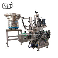 Machine automatique de capsulage de machine de cachetage de bouchon de bouteille d'eau de chargeur de bouchon de bureau
