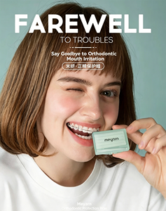 Cera de alivio dental sin cortes, colorida, con sabor a frutas, para puntos de ruptura de laboratorio dental, para ortodoncia <span class=keywords><strong>Invisalign</strong></span> - Product Image 6